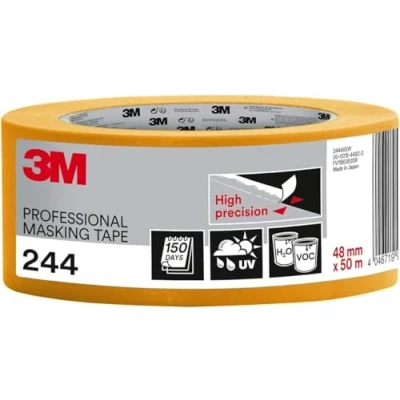 Imagen de 3M Pro UU001544822 Cintas de Enmascarar Profesionales 48 mm נ50 m, Amarillo,
