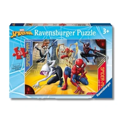 Imagen de Ravensburger Puzzle Spiderman, Colección 35 piezas, para Niños, Edad Recomendada 3+ Años
