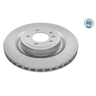Imagen de MEYLE 53 15 523 0009/PD Disco de freno Eje trasero 350 25 5 120 ventilado revestido láminas zinc PD Quality LAND ROVER: Range Rover Sport