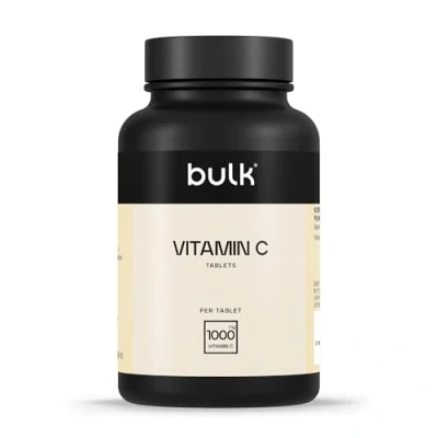 Imagen de Bulk Vitamina C en Comprimidos de 1000 mg, Suplemento potente, 270 Tabletas, Dosis