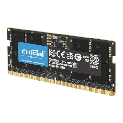 Imagen de Crucial RAM 32GB DDR5 4800MHz CL40 Memoria del Portátil CT32G48C40S5