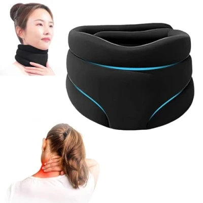 Imagen de Cervicorrect Neck Brace, Soft Brace Cervical Collar for Snoring, Sleeping Foam, Support Pressure Relief