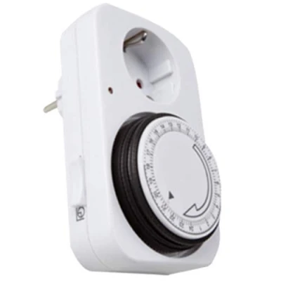 Imagen de Silver Electronics Programador analogico 24 Horas, Blanco
