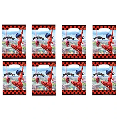 Imagen de Amscan Geschenktütchen Miraculous 8er Pack