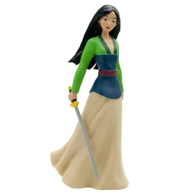 Imagen de Bullyland 11356 Figura de Juego Mulan Walt Disney Mulan, Aprox. 10 cm, Fiel al Detalle, Ideal como pequeño Regalo para niños a Partir 3 años