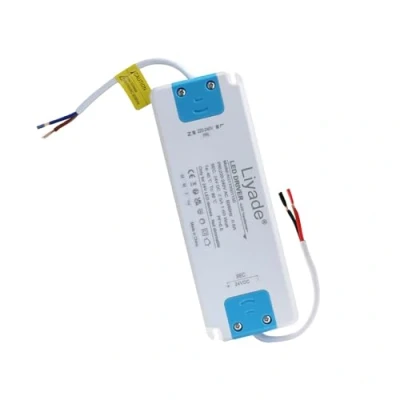 Imagen de Transformador LED, 24V 60W, controlador de alimentación LED 240V a DC 2.5A, voltaje constante, bajo para tiras bombillas