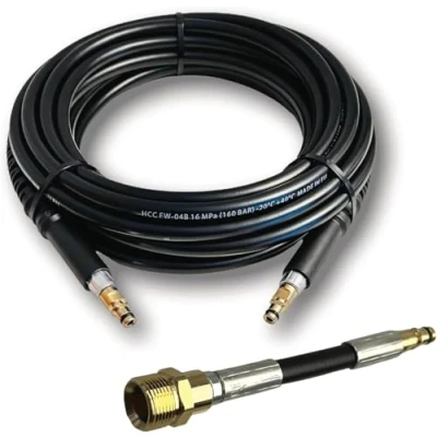 Imagen de Manguera para Kärcher bayoneta de clic a conector M22 hembra limpiador alta presión K2 atornilla el adaptador Quick Connect K3 K4 K5 K6 K7