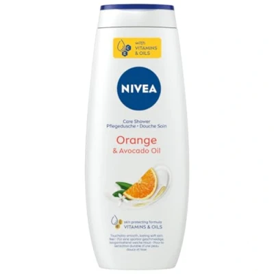 Imagen de NIVEA Orange &amp; aguacate Oil Gel de ducha corporal con aceites esenciales, 500 ml