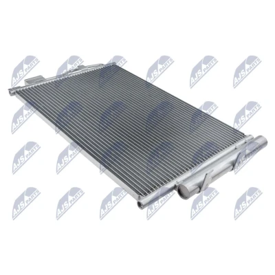 Imagen de NTY CCS DW 001 Condensador con secador Aluminio 600 R 134 a CHEVROLET: Aveo Hatchback, Trax, VAUXHALL: Mokka / X