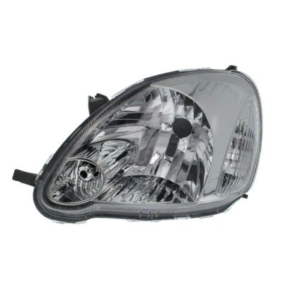 Imagen de VAN WEZEL 5430967 Faros izquierda H4 gris humo para circulación por la derecha con servomotor reg. alcance luces P43t TOYOTA: Yaris I Hatchback