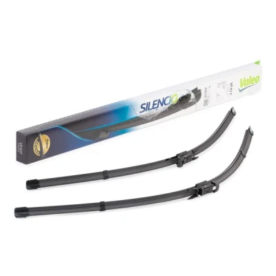 Imagen de Limpiaparabrisas Valeo Silencio X.trm, Flat Blade Set 574355 delante Sin marco Top Lock PEUGEOT: 307 Familiar, Hatchback, SW