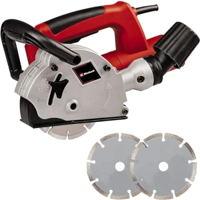 Imagen de Einhell Ranura de pared TC MA 1300 (tensión 230 V, potencia 1320 W, mín. 9000 revoluciones, 2 discos corte Ø125 x ø22,2 mm, profundidad 8 30 ancho, 26 mm)