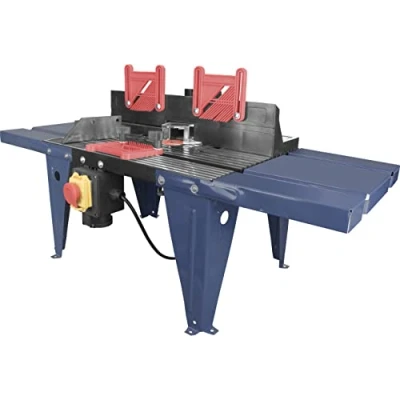 Imagen de Güde Mesa de fresado OFT 855 (de aluminio fundido a presión con ranuras guía para tope paralelo, angular, largo x ancho: 45,4 86 33,4 cm, ancho trabajo máx. 20 fresadoras