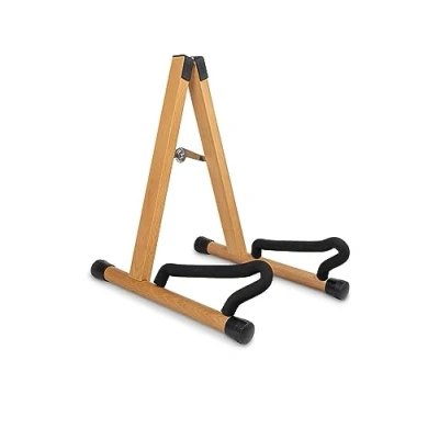 Imagen de GEWA Soporte de guitarra madera en color natural GS 60N
