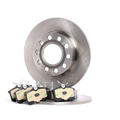 Imagen de MAPCO 47931 Kit de discos y pastillas freno Eje trasero macizo no preparado para indicador desgaste AUDI: A4 B6 Berlina, B7 Avant norauto,