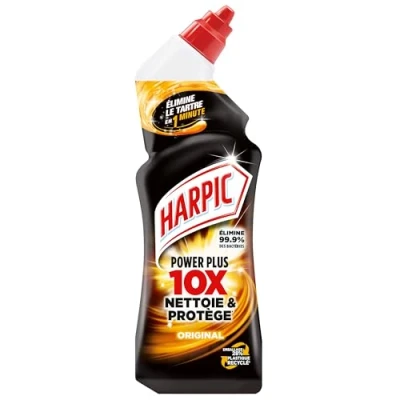 Imagen de Harpic Gel WC PowerPlus Original limpiador antibacteriano eficaz sin cepillo 750 ml