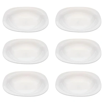 Imagen de AC Pack de 6 Platos Modelo Boreal Hondo 22 cm Material Resistente Apto para lavavajillas y microondas Ideal el hogar, Cocina hosteleria.