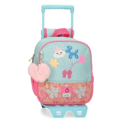Imagen de Enso Balloons Mochila Preescolar con Carro Multicolor 23x25x10 cms Poliéster 5,75L