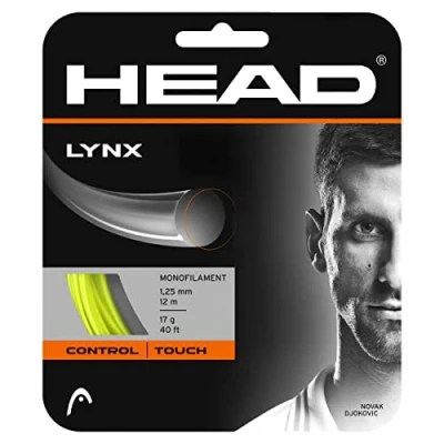 Imagen de Head Lynx Cordajes de Raquetas Tenis, Adultos Unisex, Amarillo, 17