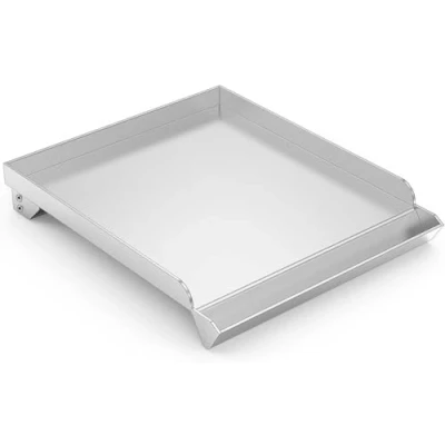 Imagen de Onlyfire Plancha Universal de Acero Inoxidable para Quemador Lateral, Barbacoa Casi Todas Las Parrillas Gas, 33 cm*28 cm