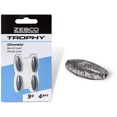 Imagen de Zebco Plomo de Pesca Calidad Trophy Oliva, Accesorios Pesca, 20 g
