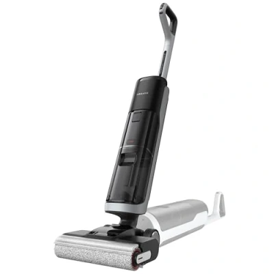 Imagen de Dreame H14 Pro Aspiradora en seco y húmedo, Alcance de 180, Autolimpieza a 60 C, Secado 5 min, Máxima Potencia 18 kPa, Adición Automática del Producto, Manejo por App Doble Cepillo Giratorio
