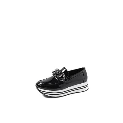 Imagen de QUEEN HELENA Mocasines Altos para Mujer X27 100 Negro Pat, 39 EU
