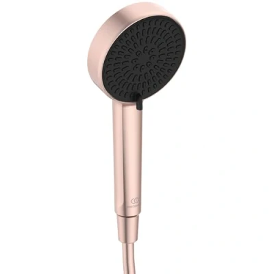 Imagen de Ideal Standard Alcachofa de ducha aluminio para dos funciones, diámetro 10 cm, color rosa
