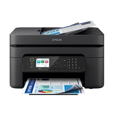 Imagen de Impresora multifunción Epson WorkForce WF 2950DWF, Inyección de tinta, 33 ppm, Negro