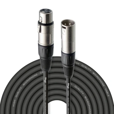 Imagen de Stagg SMC20 Cable del micrófono 20M (XLR a XLR conector), Negro