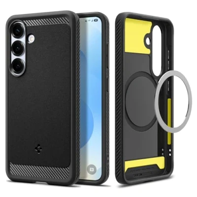 Imagen de Spigen Rugged Armor TPU Back Cover Negro Samsung Galaxy S25+