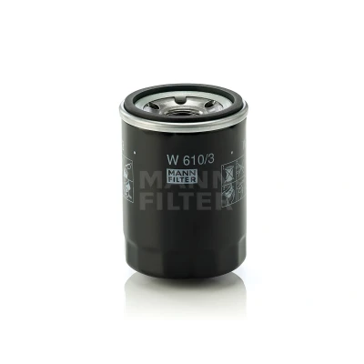 Imagen de MANN FILTER W 610/3 Filtro de aceite M 20 X 1.5 con válvula bloqueo retorno enroscable MITSUBISHI: Outlander 2 SUV norauto, oscaro, mister