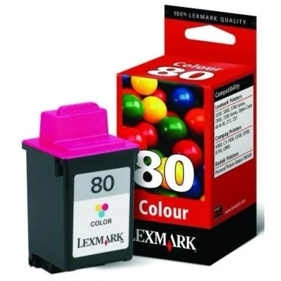 Imagen de A3000 Lexmark 80 Cartucho de tinta (Lexmark 12A1980) color