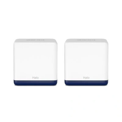 Imagen de Sistema WiFi Mesh Mercusys Halo H50G, ‎1900 Mbps, MU MIMO, Pack x2, Blanco