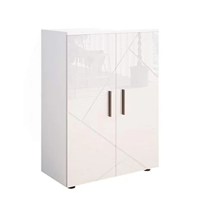 Imagen de Vicco Armario de baño Mediano Irma, Blanco Alto Brillo, 60 x 81 cm