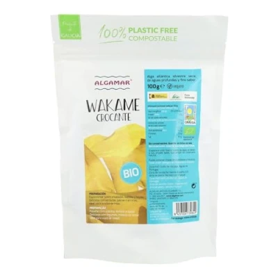 Imagen de Algamar Alga Wakame Crocante 100 g