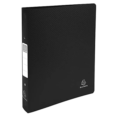 Imagen de Exacompta 089529 Carpeta semi rígida, A4, color negro