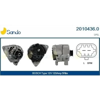 Imagen de CASCO CAL10436AS Alternador 12V 120A OPEL: Astra H Hatchback, Corsa D Combo C Tour