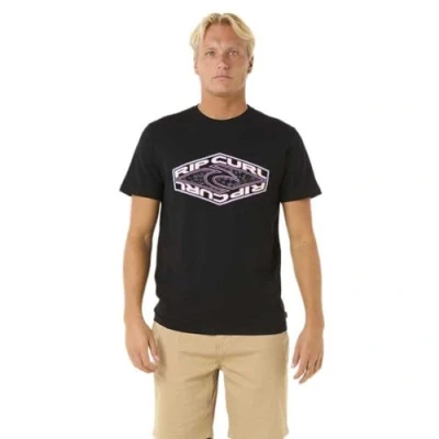 Imagen de RIP CURL Camiseta de repuesto para hombre, color Negro, XXL