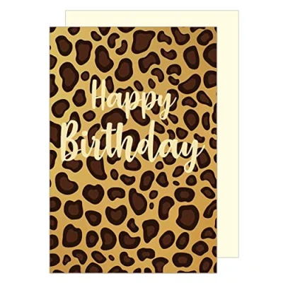 Imagen de Edition Seidel Tarjeta de felicitación cumpleaños premium con relieve dorado y sobre (G2854 SW023)