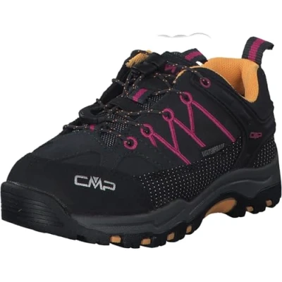 Imagen de CMP Kids Rigel Low Trekking Shoes WP, Zapatos, Antracita Buganvilla, 30 EU