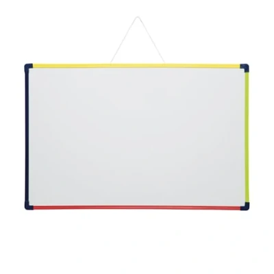 Imagen de MAUL pizarra blanca MAULfun 38,5 x 58,5 cm, magnética portátil para colgar oficina y en casa, multicolor escribir, pintar, dibujar, escribir por ambos lados,