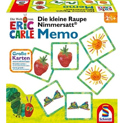 Imagen de Schmidt Very Hungry Caterpillar The_World_of_Eric_Carle Memory la Petite Chenille, Multicolor (40455)