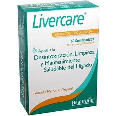 Imagen de Livercare 60 comprimidos de 1,4 g. Health Aid