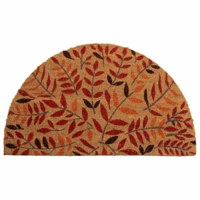 Imagen de WANDERLUST DECO Felpudo de PVC Impreso Marron 45x75