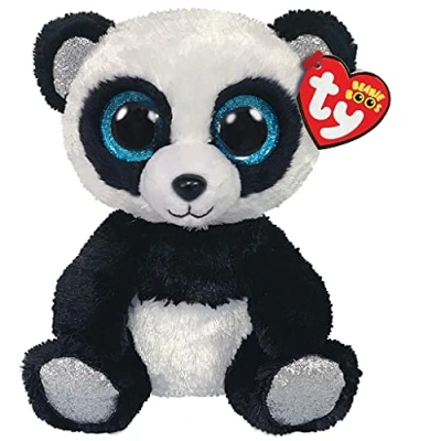 Imagen de TY Beanie Boo&#039;s Panda Bamboo 15 CM