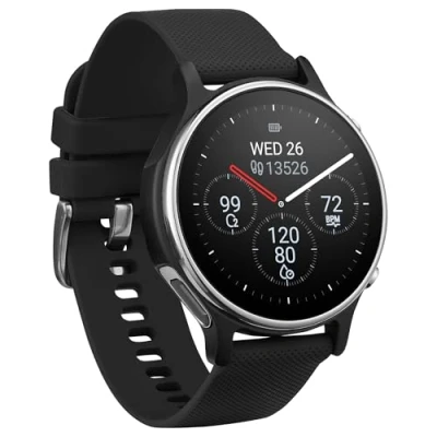 Imagen de ASUS VivoWatch 6 (HC D06) Smartwatch con Panel AMOLED táctil de 1,39&quot;, sensores ECG + PPG BIA, análisis la composición Corporal, gestión Salud un Solo Toque, HealthConnect