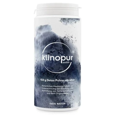 Imagen de KLINOPUR Zeolith Polvo ultrafino Zeolita Klinoptilolita 150 g