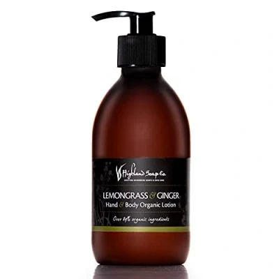 Imagen de The Highland Soap Company Lemongrass &amp; Ginger Loción para manos y cuerpo 300ml