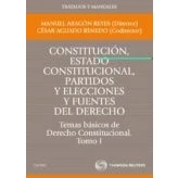 Imagen de Constitución, Estado constitucional, partidos y elecciones fuentes del Derecho. Temas básicos de Derecho Constitucional. Tomo I (Tratados Manuales Derecho)